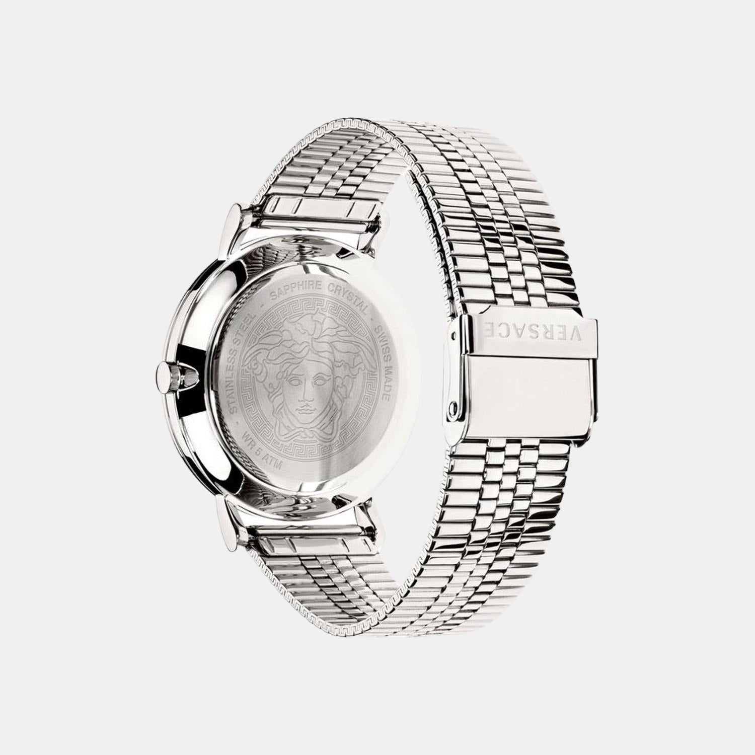 Versace Men Round Blue watch