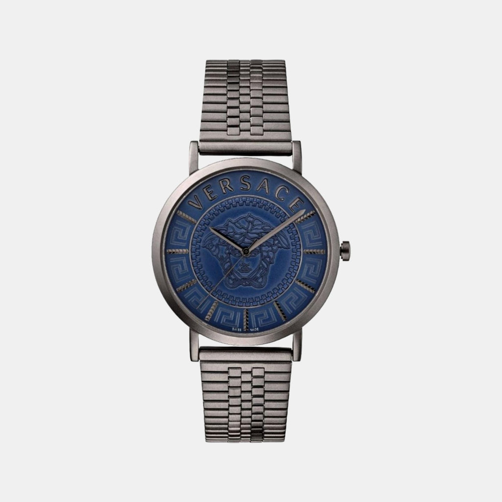 Versace Round Blue Analog watch