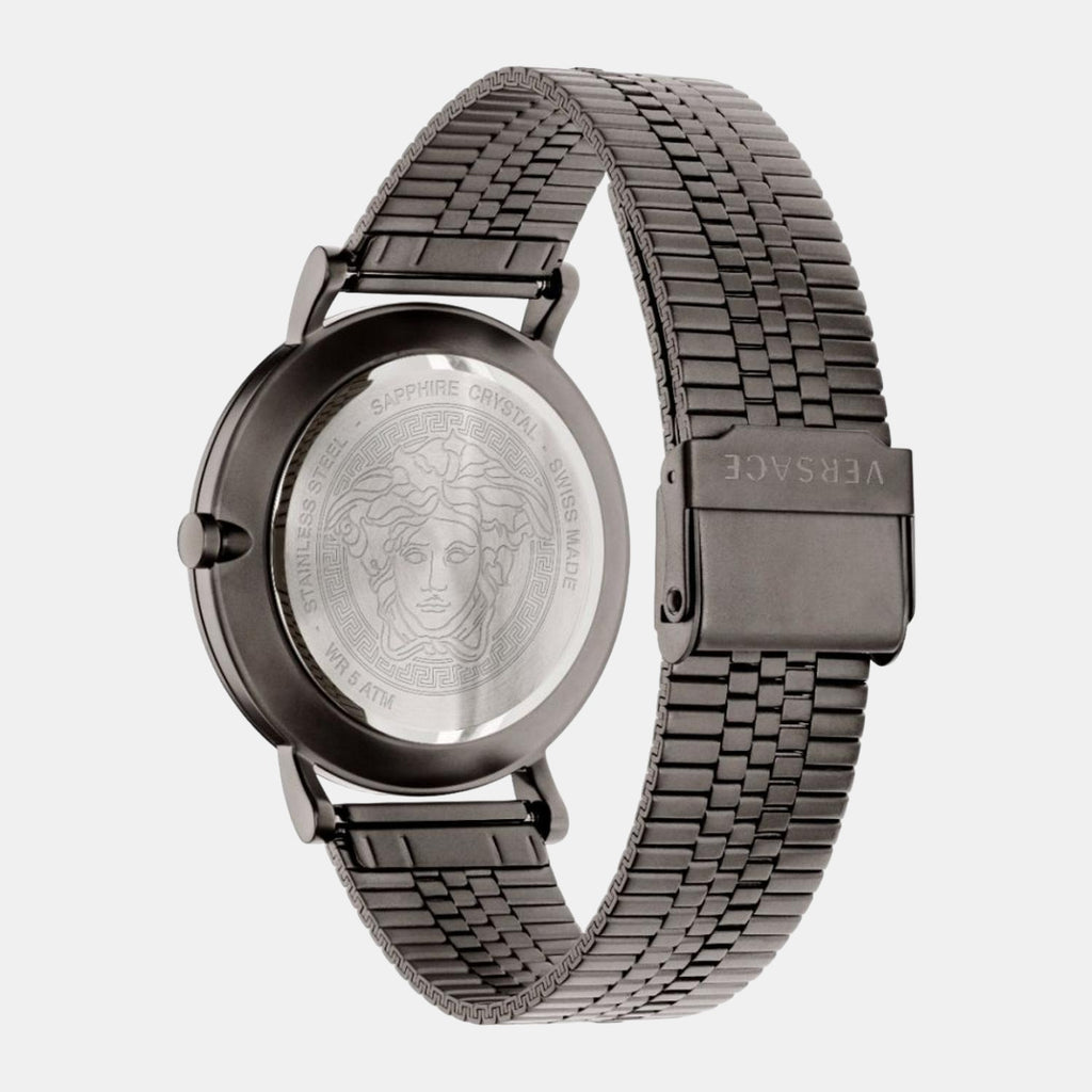 Versace Men Round Blue watch