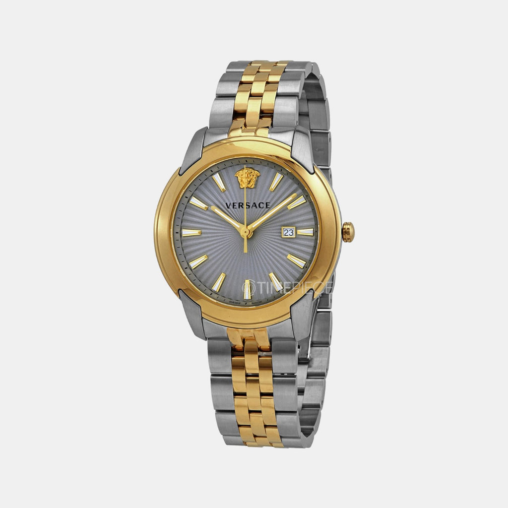 Versace Round Grey Analog watch