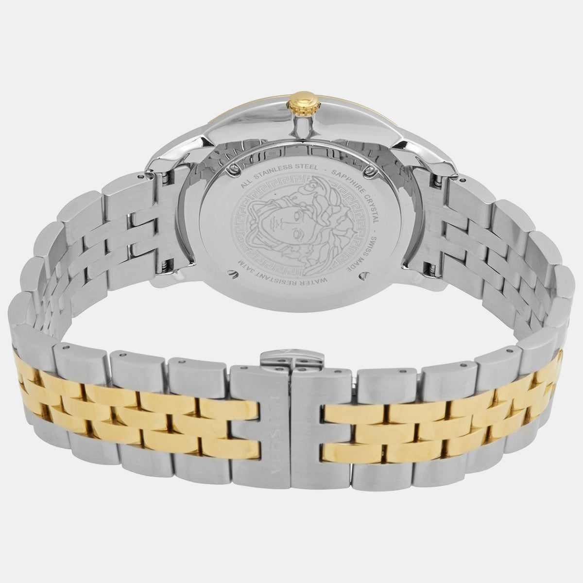 Versace Men Round Grey watch