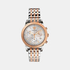 Versace Round White Chronograph watch