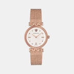 Versace Round White Analog watch