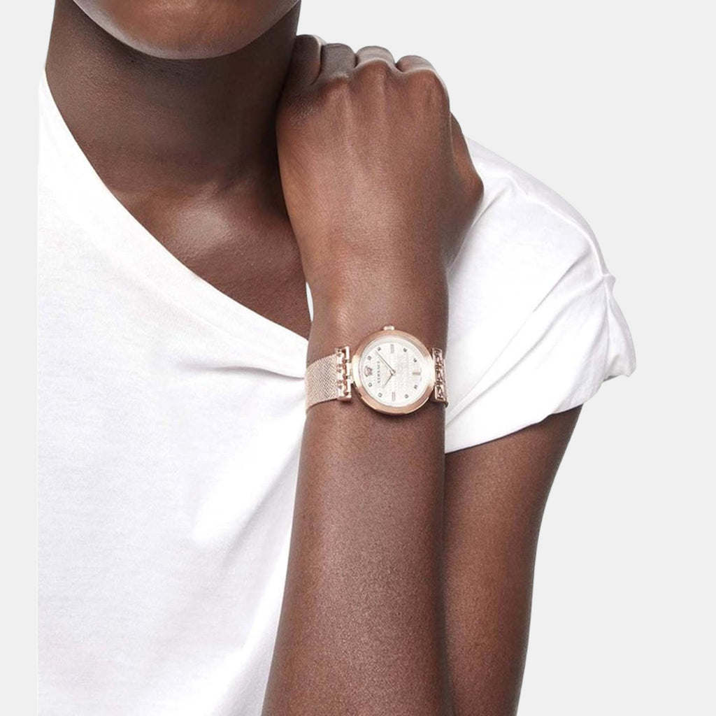 Versace Stainless Steel Round watch