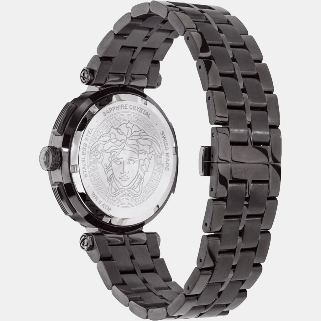 Versace Men Round Blue watch