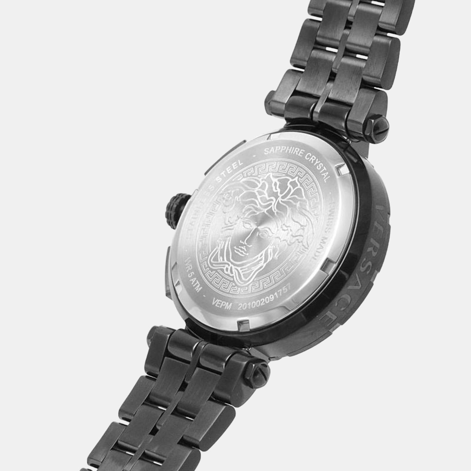 Versus Versace Mens Tokyo Silicone Lion Brown 42mm Strap Fashion Watch |  eBay