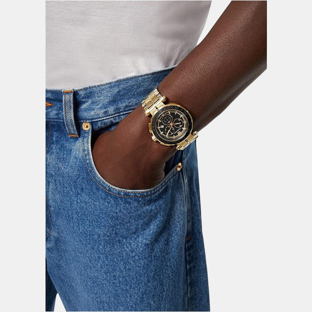 Versace Stainless Steel Black watch