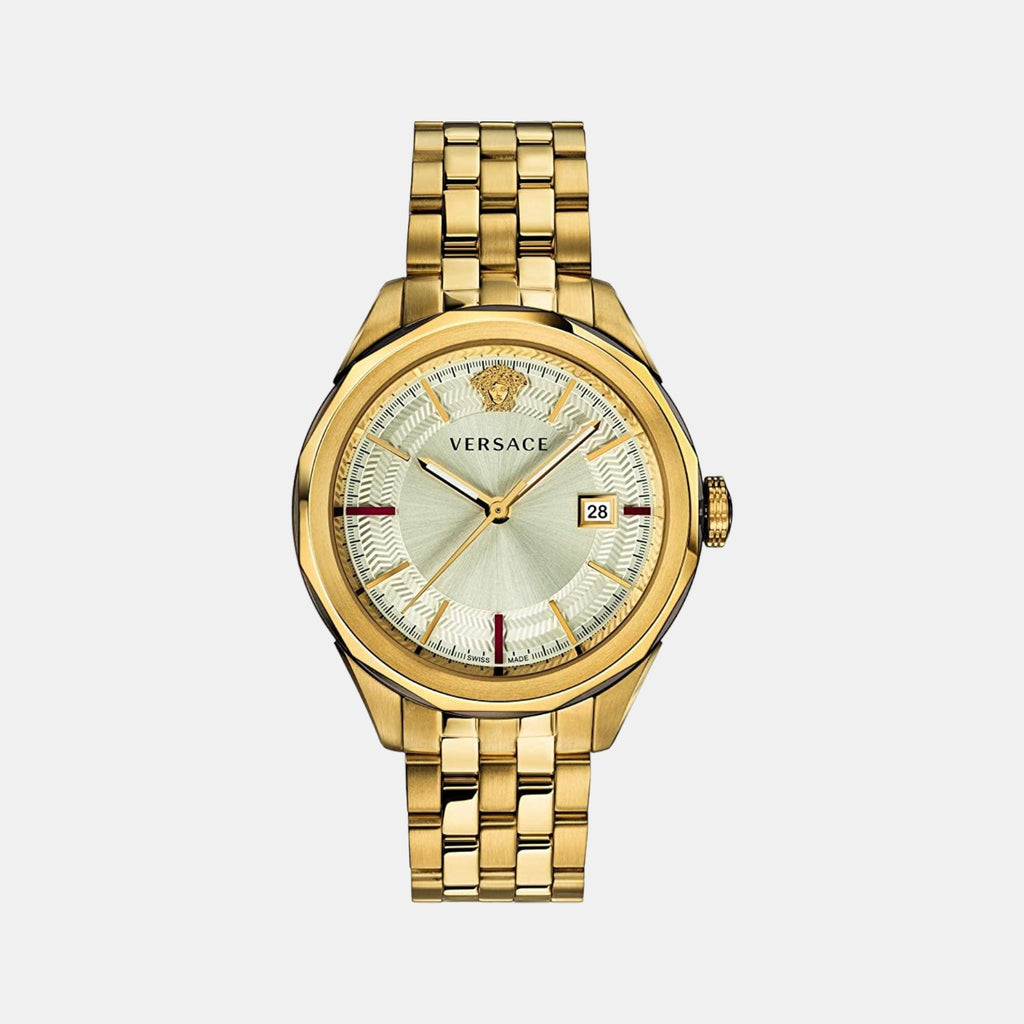 Versace Round Gold Analog watch