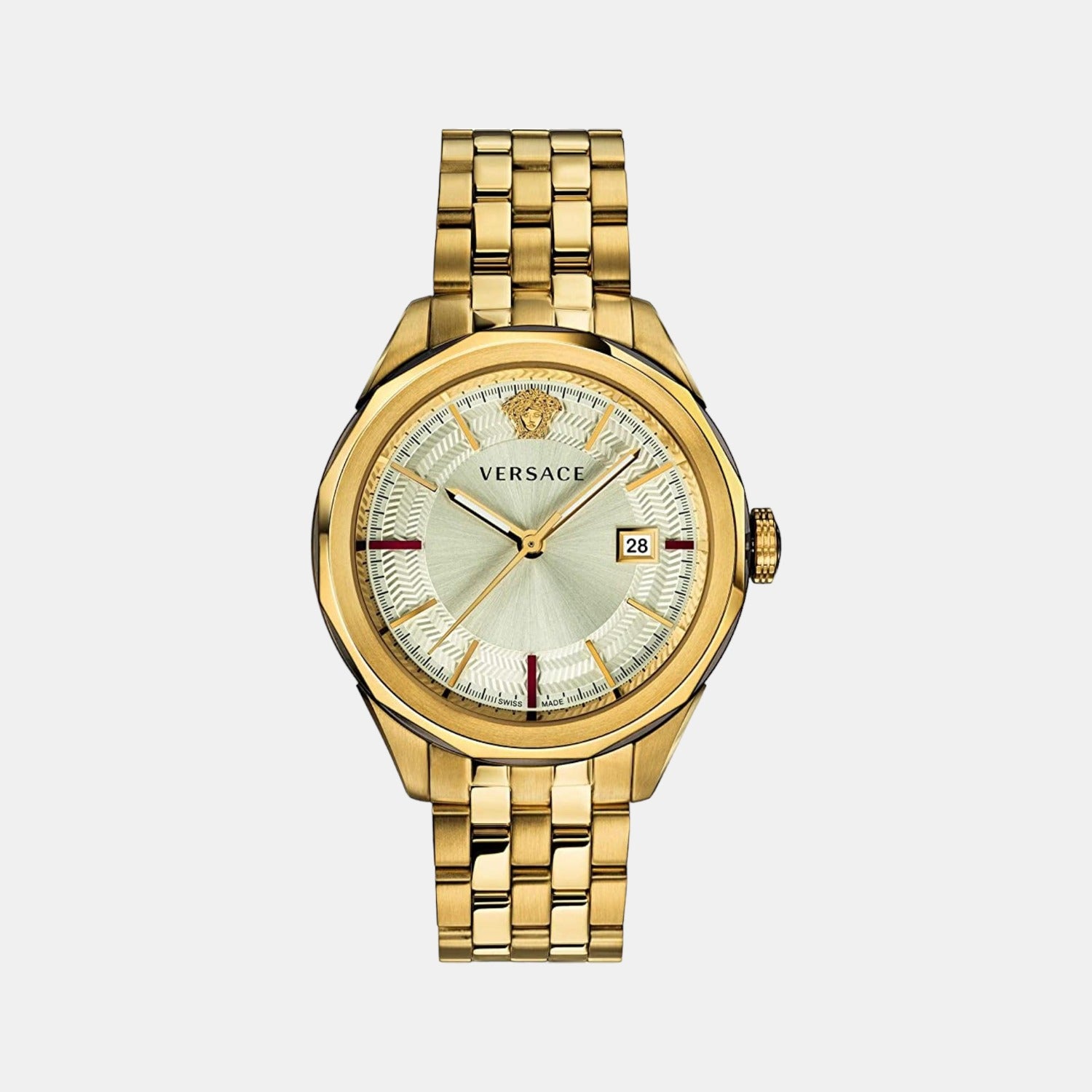 Versace Round Gold Analog watch