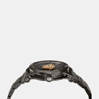 Versace Men Round Black watch