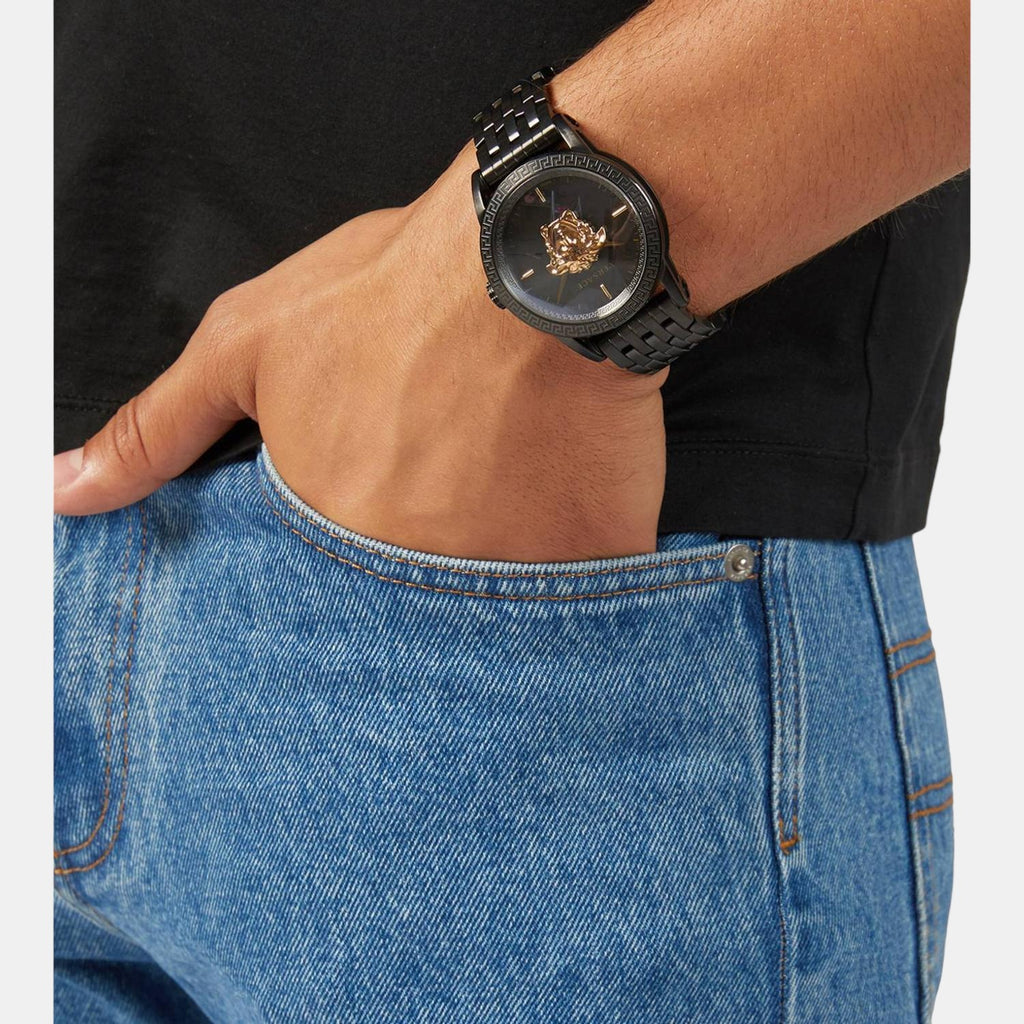 Versace Stainless Steel Round watch
