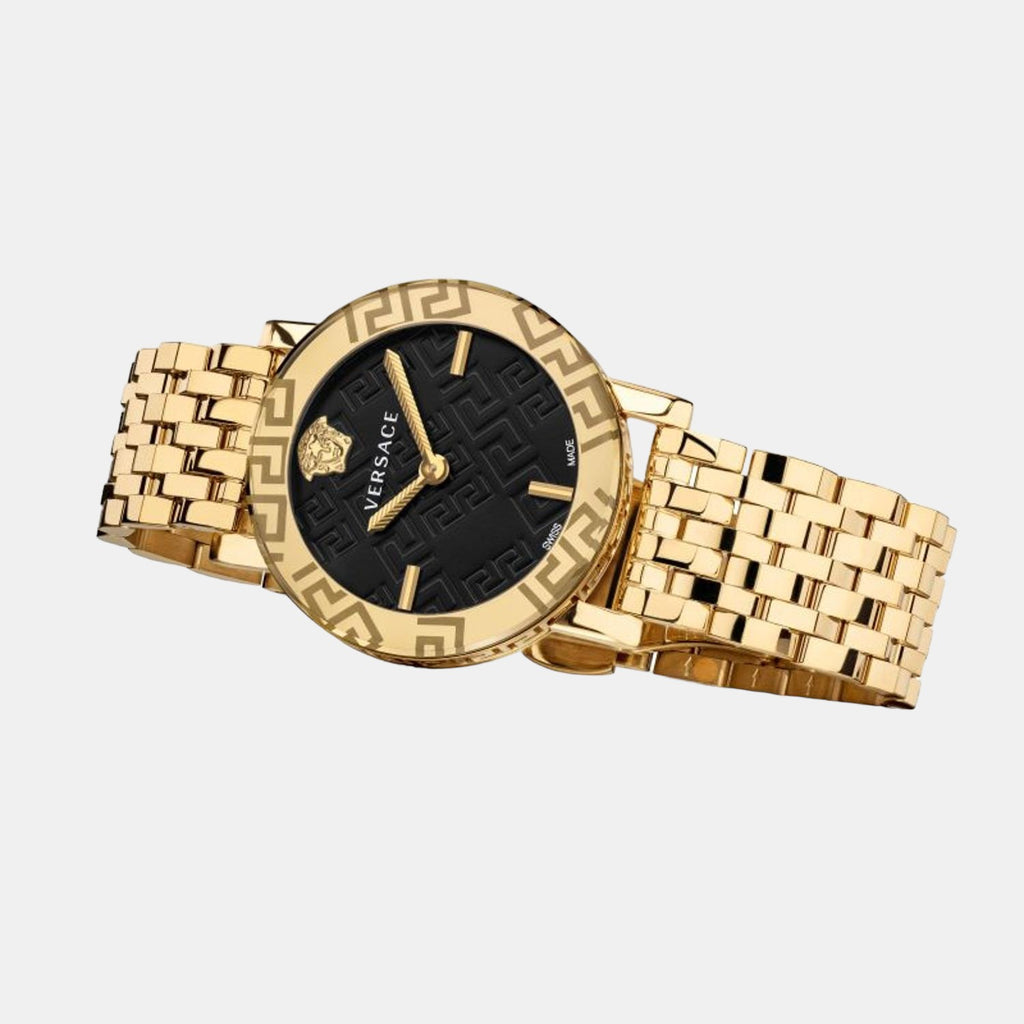 Versace Stainless Steel Black watch