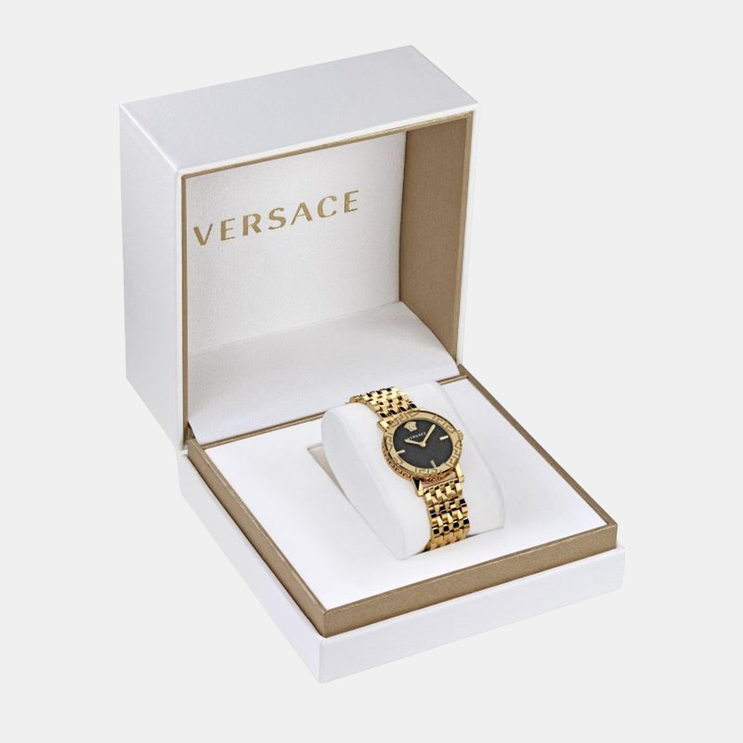 Versace 32 mm Gold Quartz watch