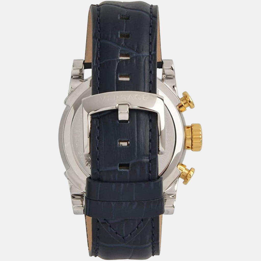 Versace Men Round Blue watch