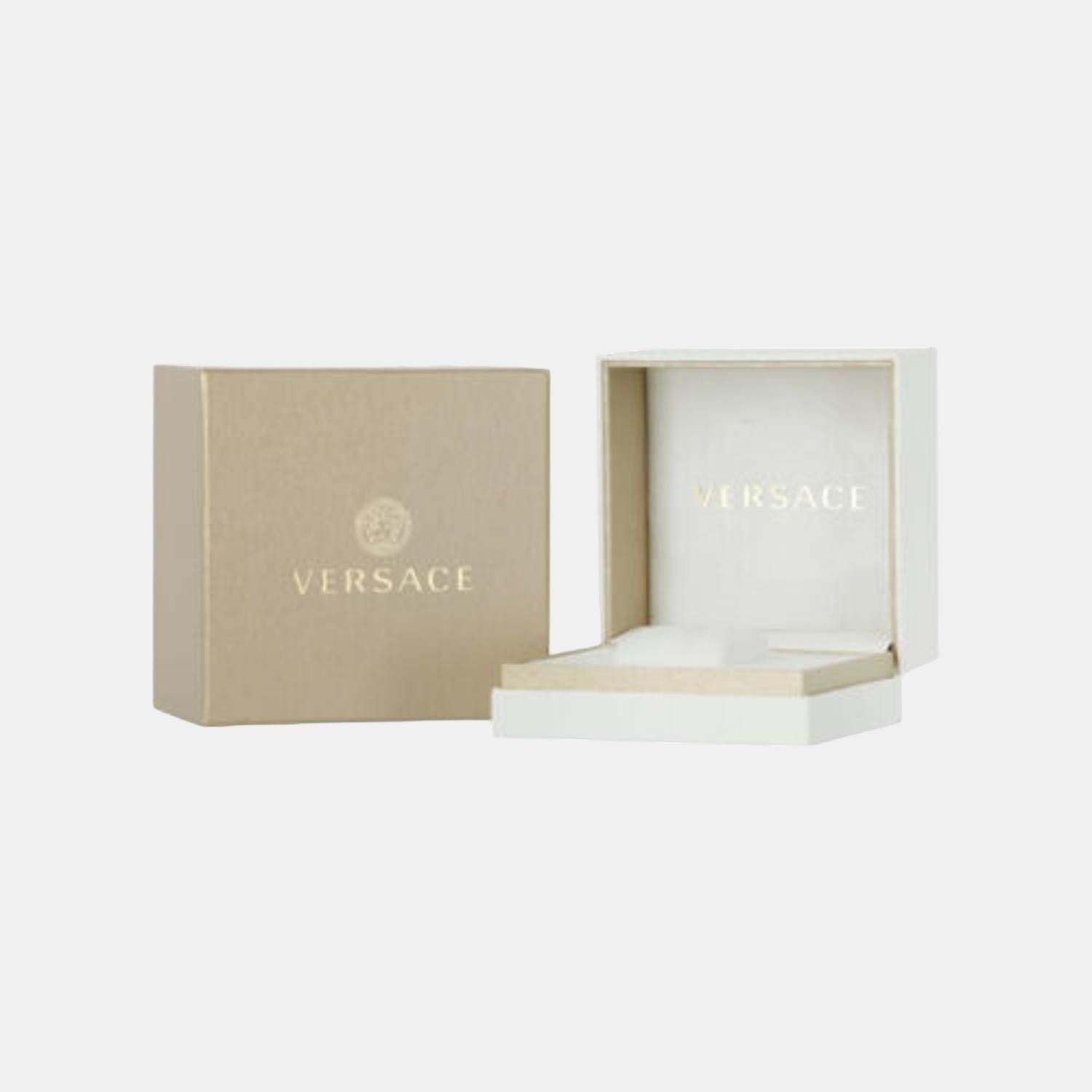 Versace Leather Blue watch