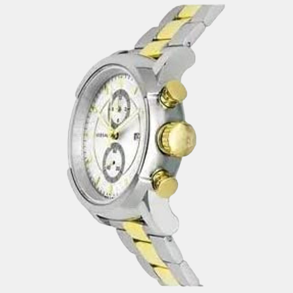 Versace Men Round Silver watch
