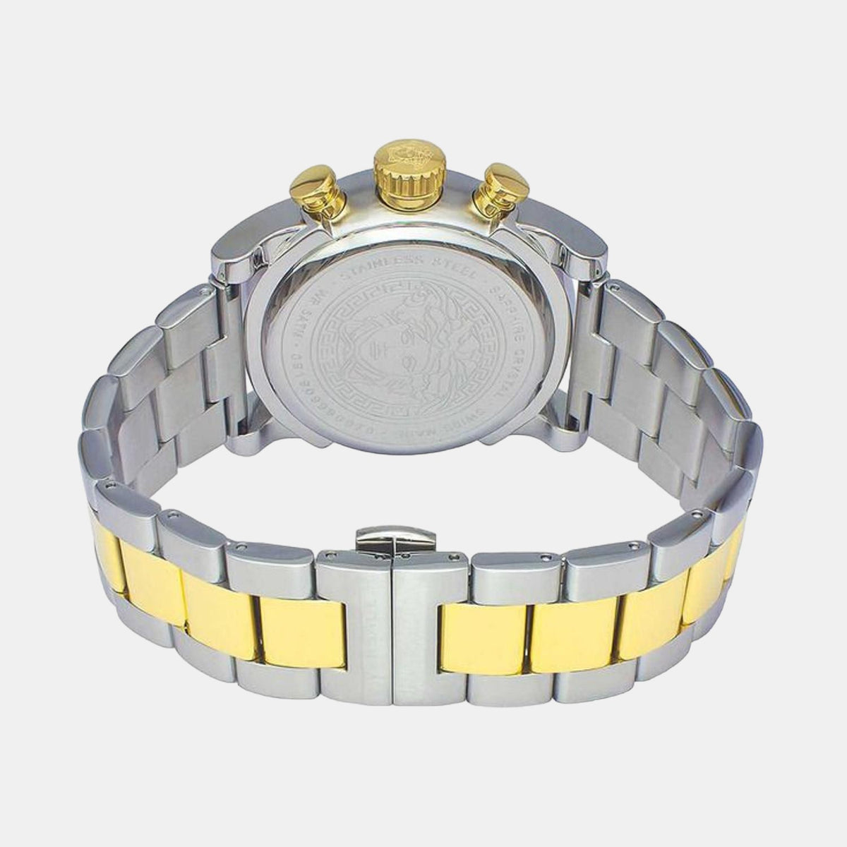 Versace Men Round Black watch