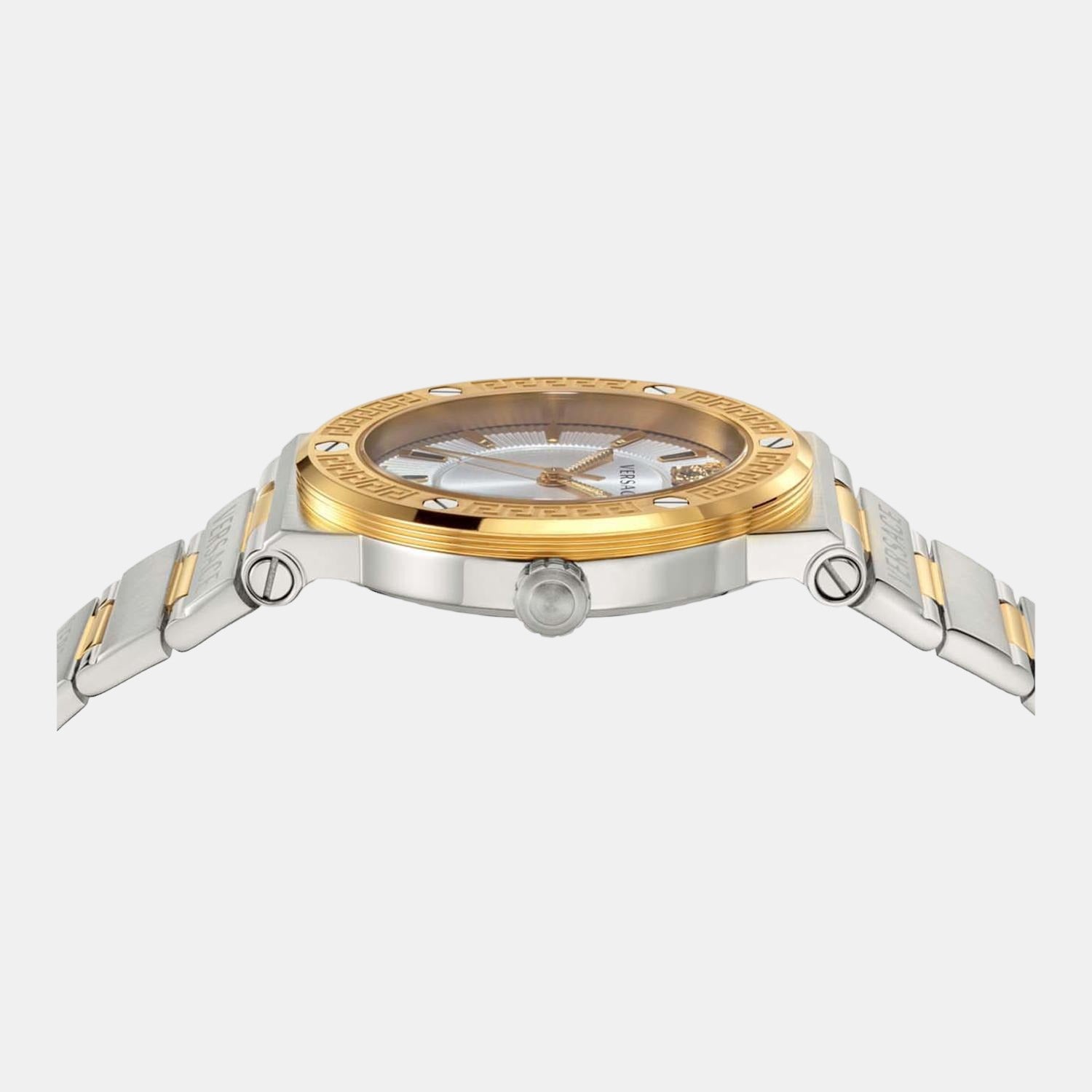 Versace Women Round Silver watch
