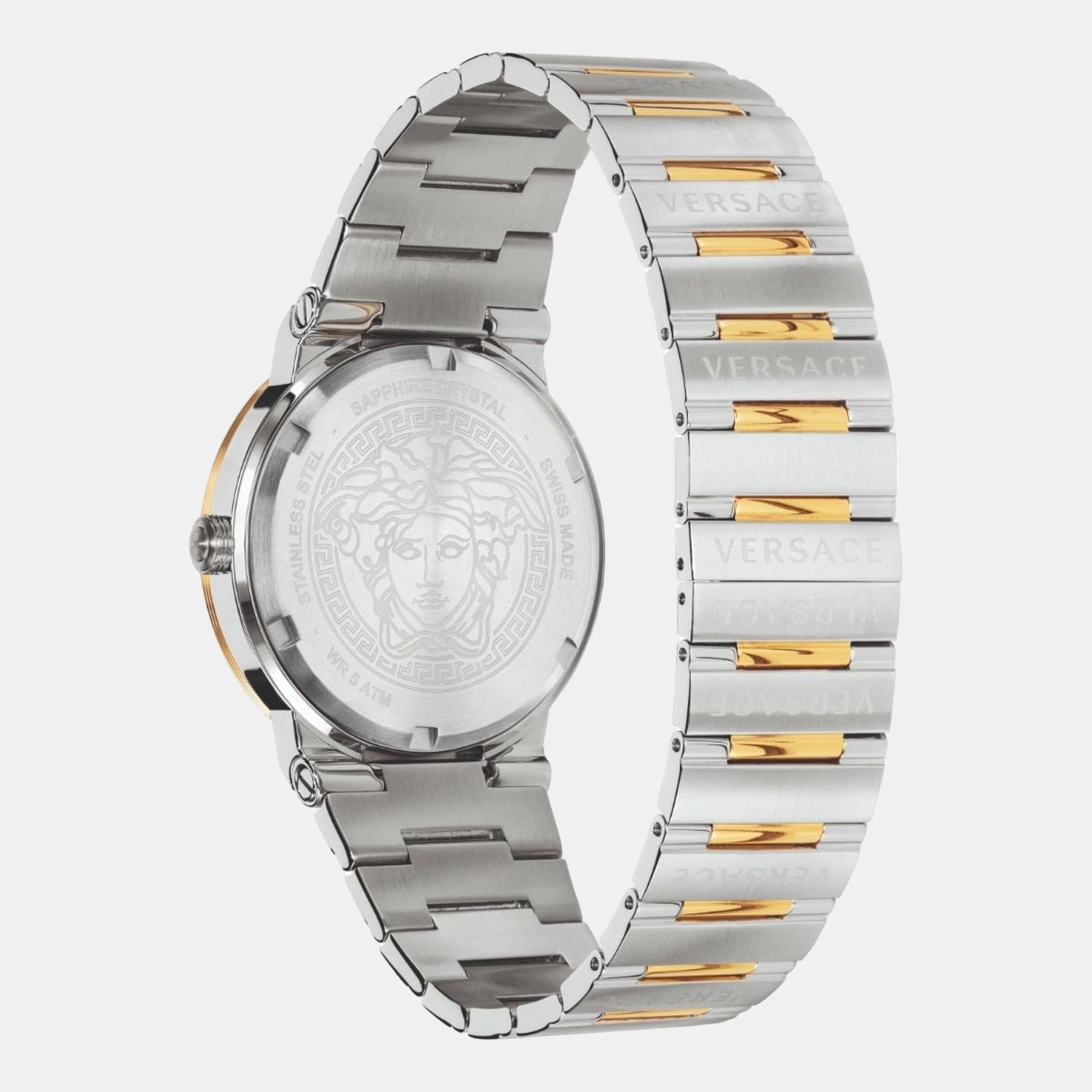 Versace Men Round White watch