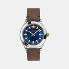 Versace Round Blue Analog watch