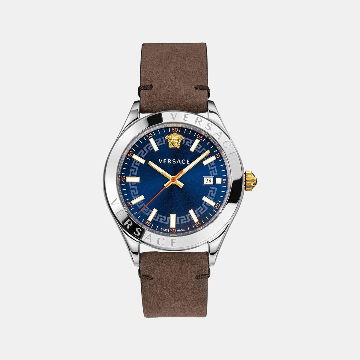 Versace Round Blue Analog watch