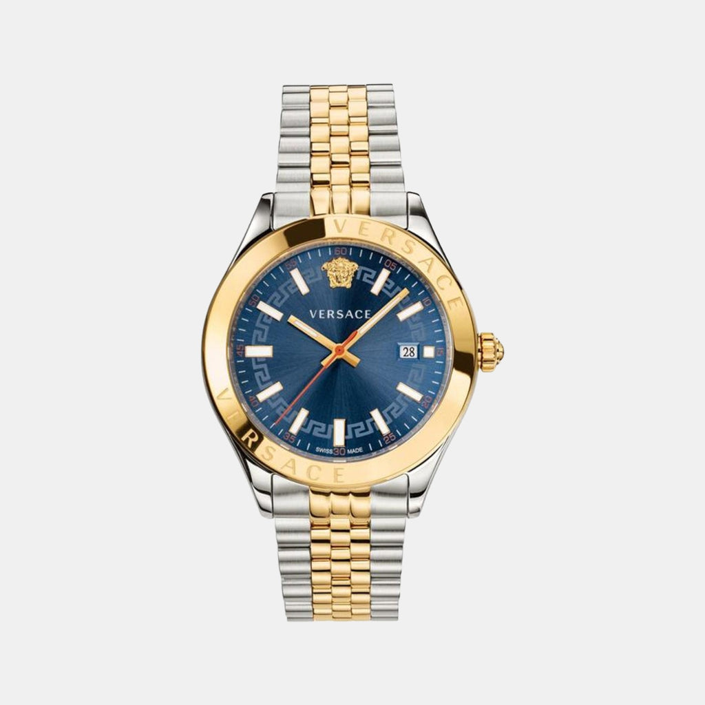 Versace Round Blue Analog watch