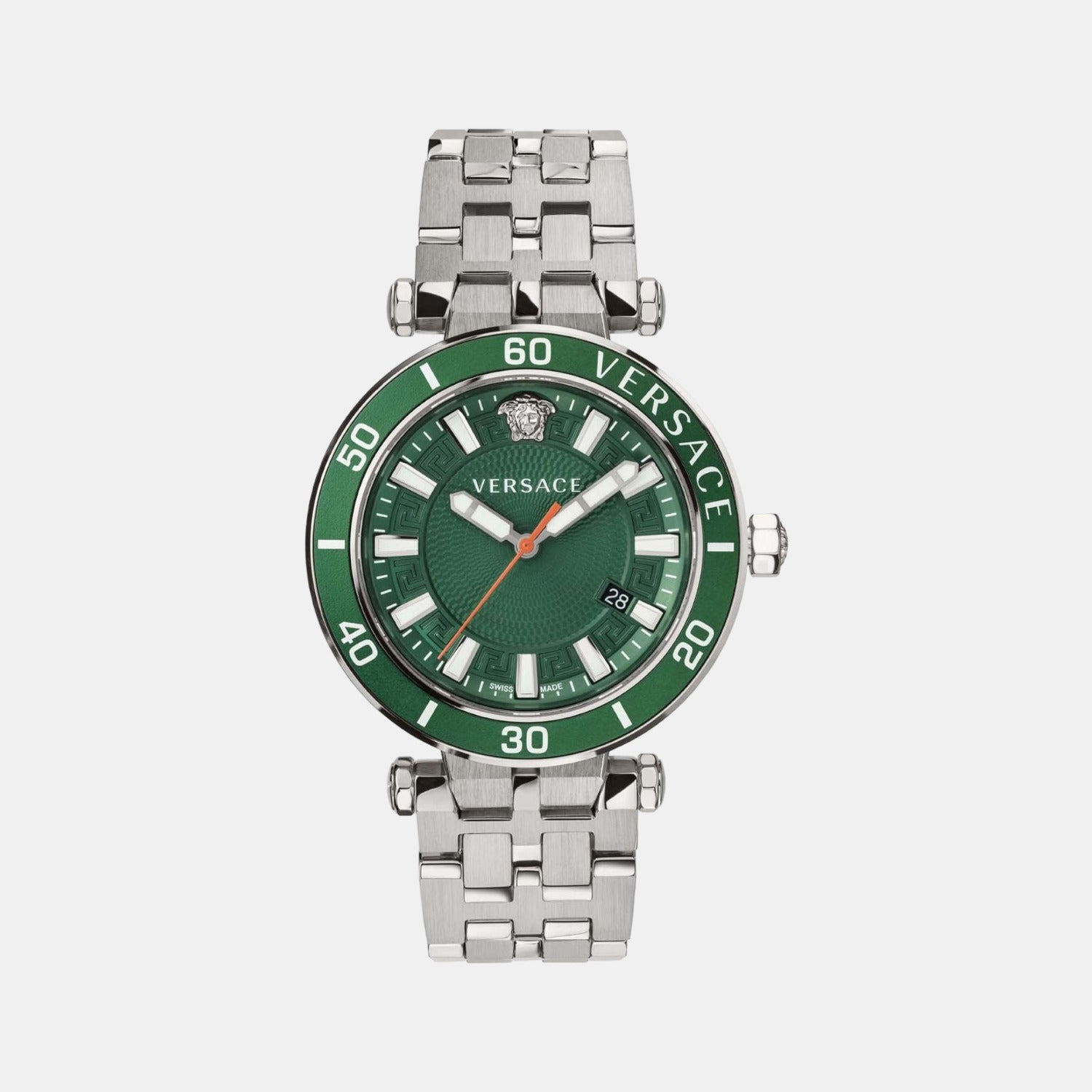 Versace Round Black Analog watch
