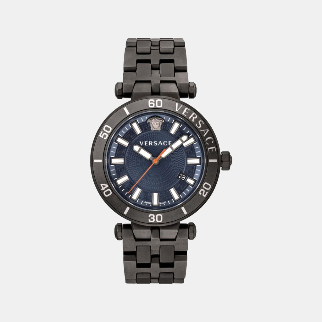 Versace Round Blue Analog watch