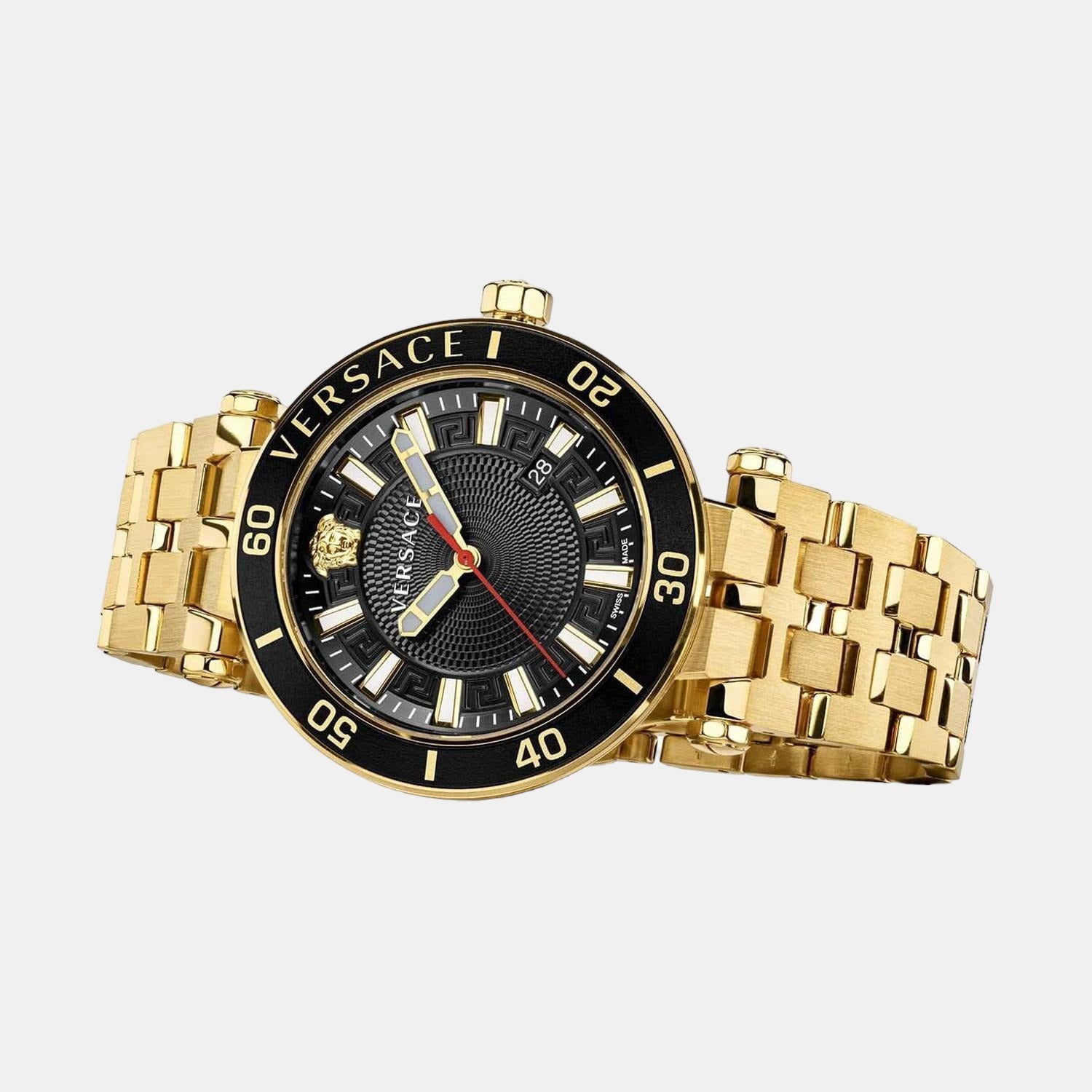 Versace Stainless Steel Round watch