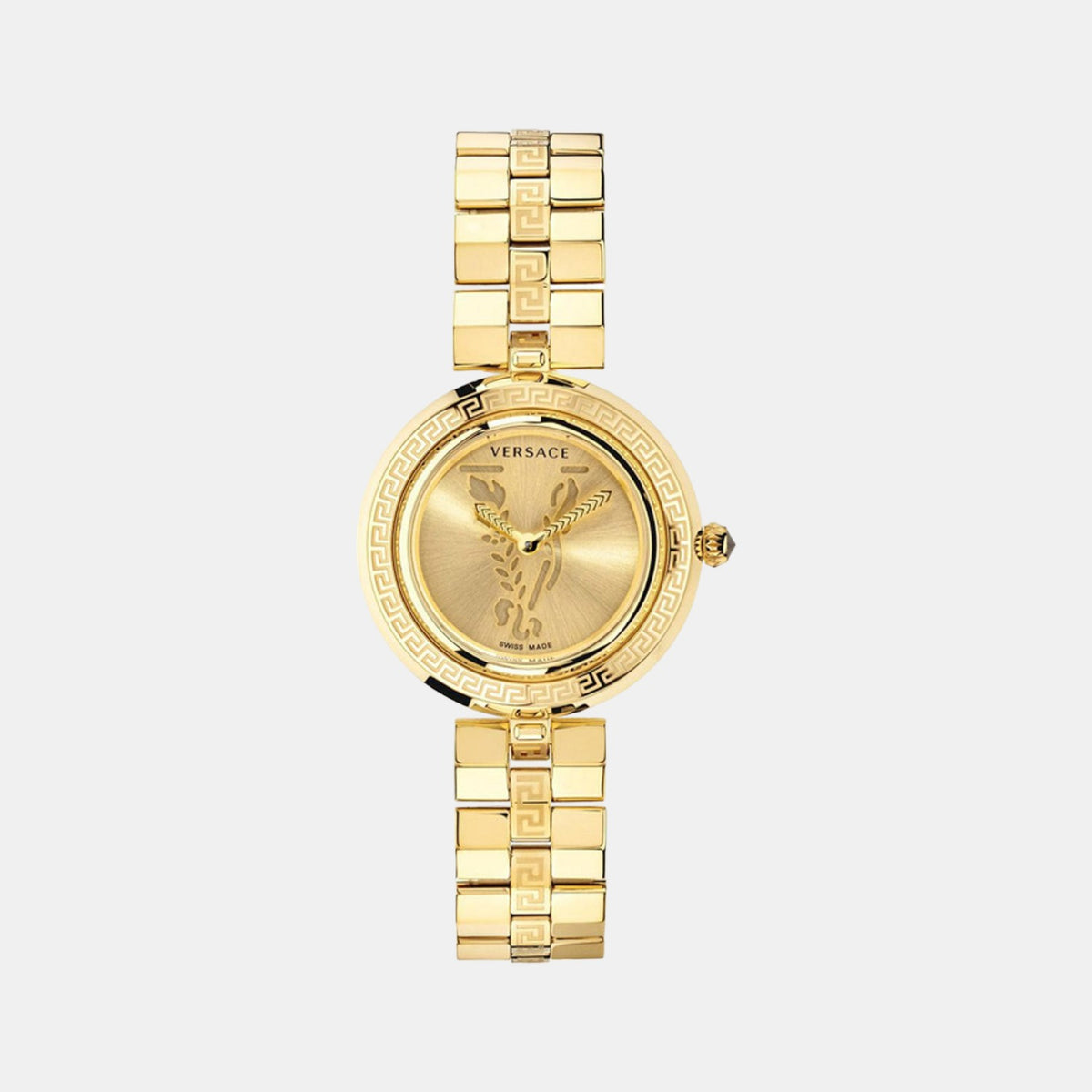 Versace Round Gold Analog watch