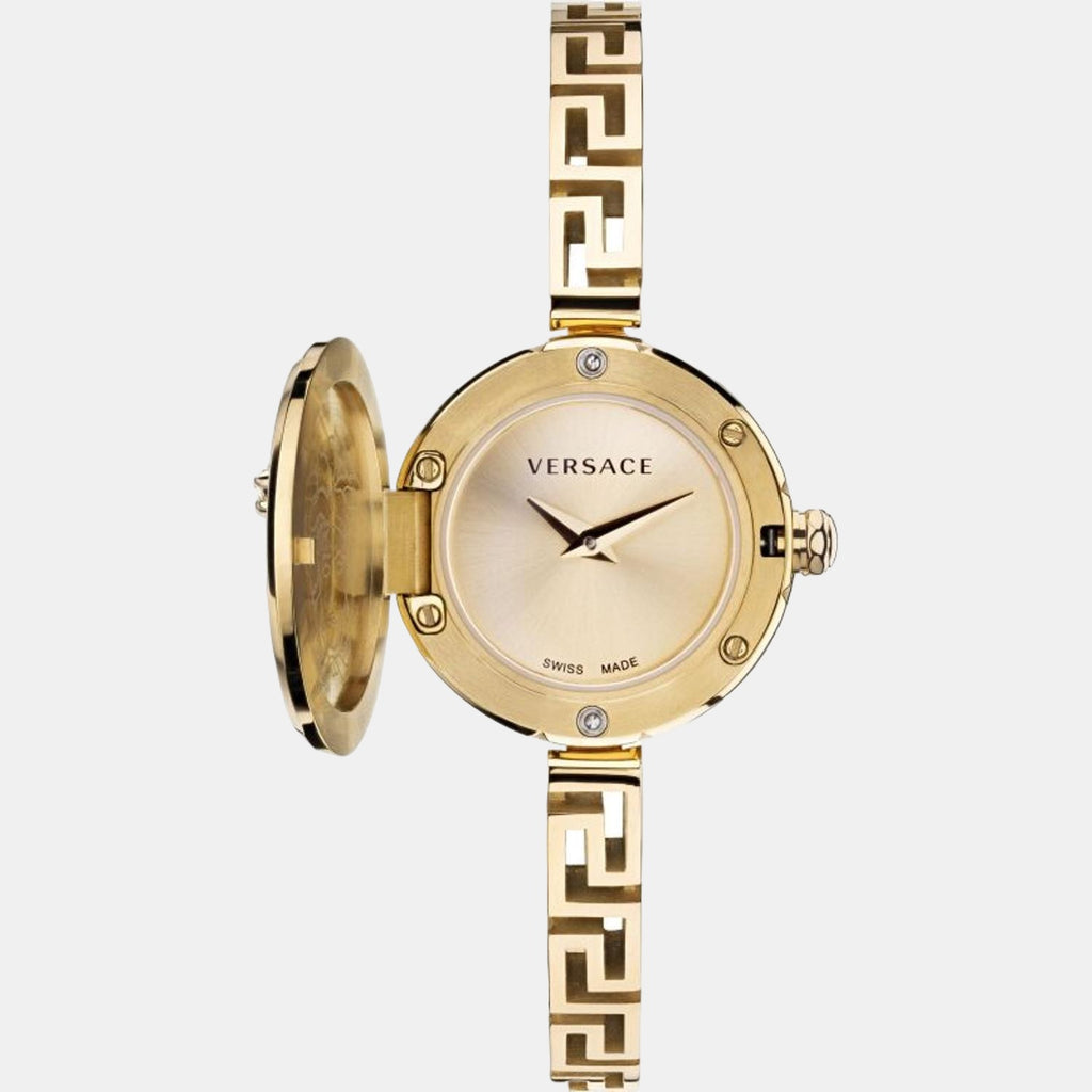 Versace Stainless Steel Gold watch