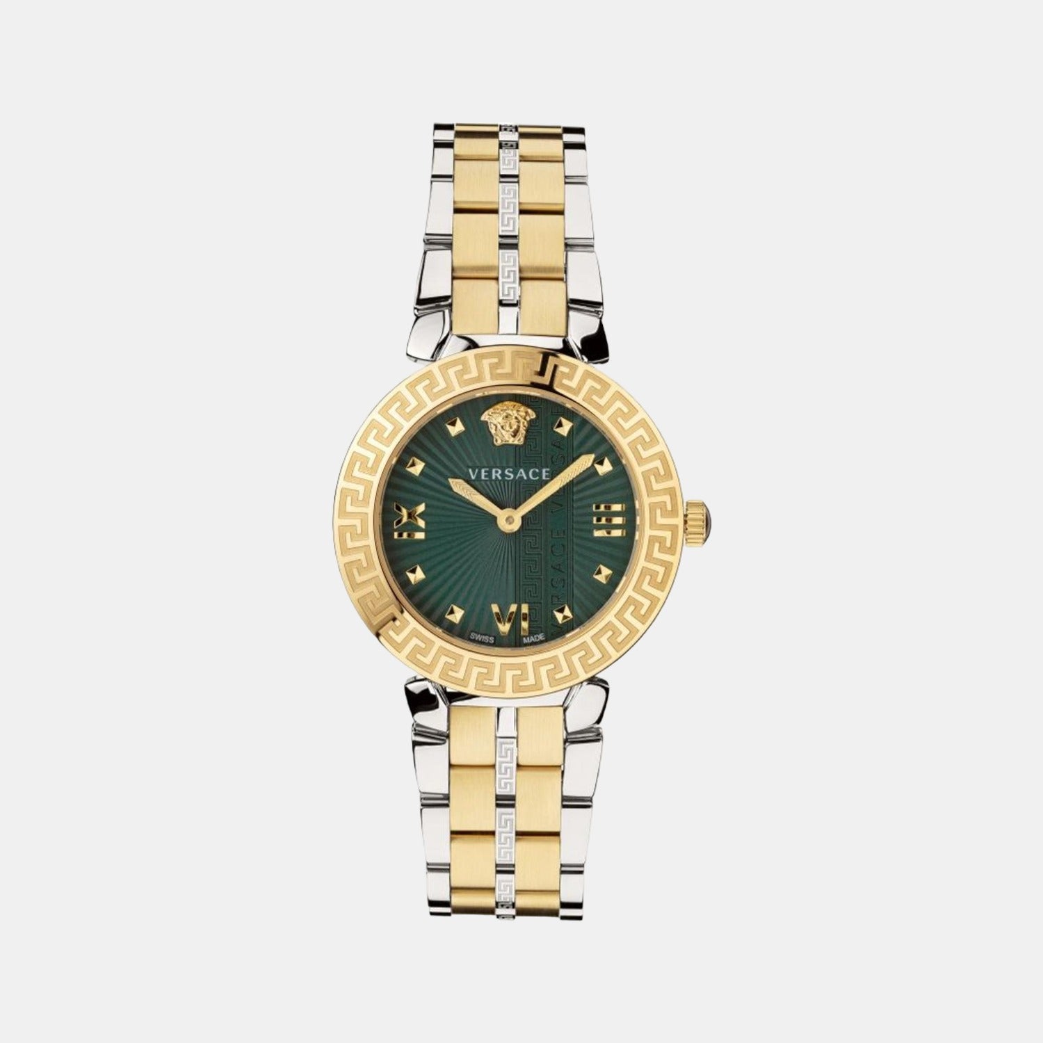 Versace Round Green Analog watch