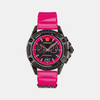 Versace Round Pink Chronograph watch