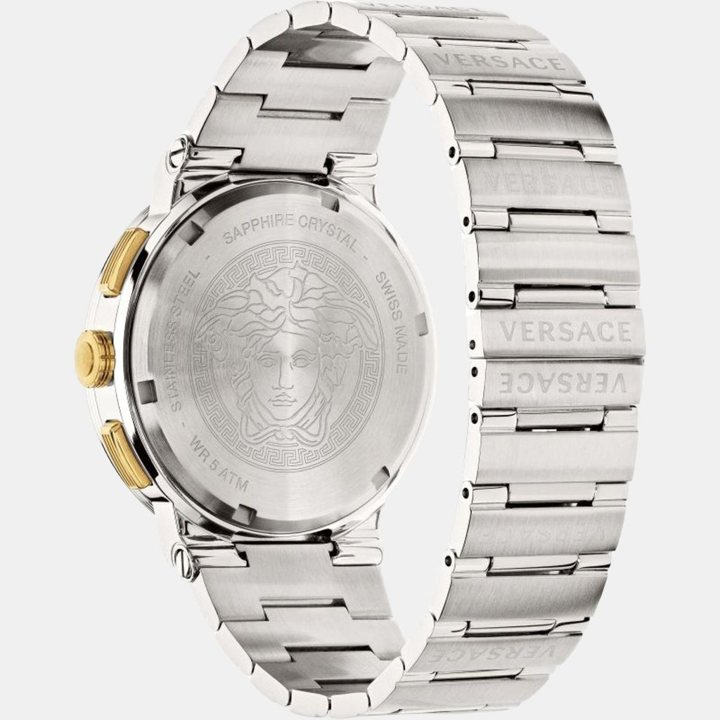 Versace Men Round Blue watch