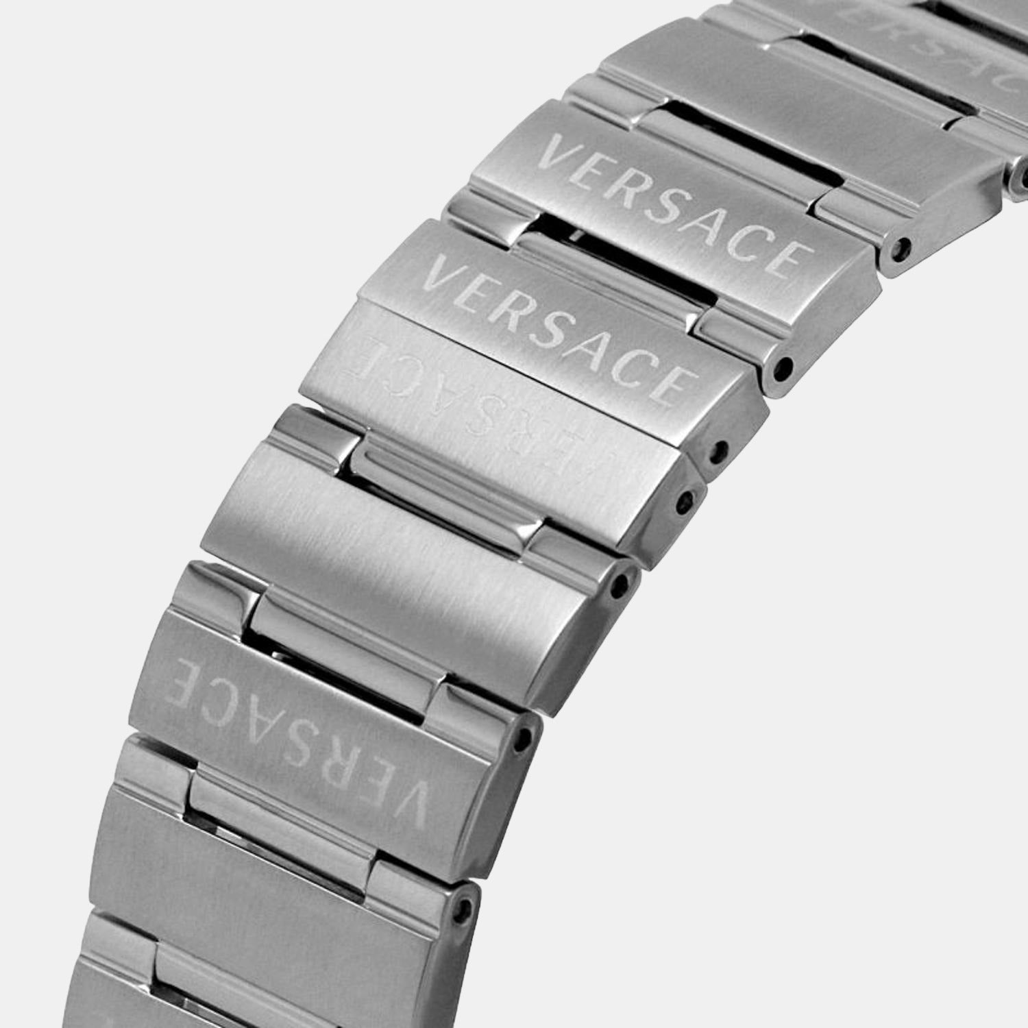 Versace Round Quartz Chronograph Men watch