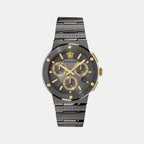 Versace Round Grey Chronograph watch