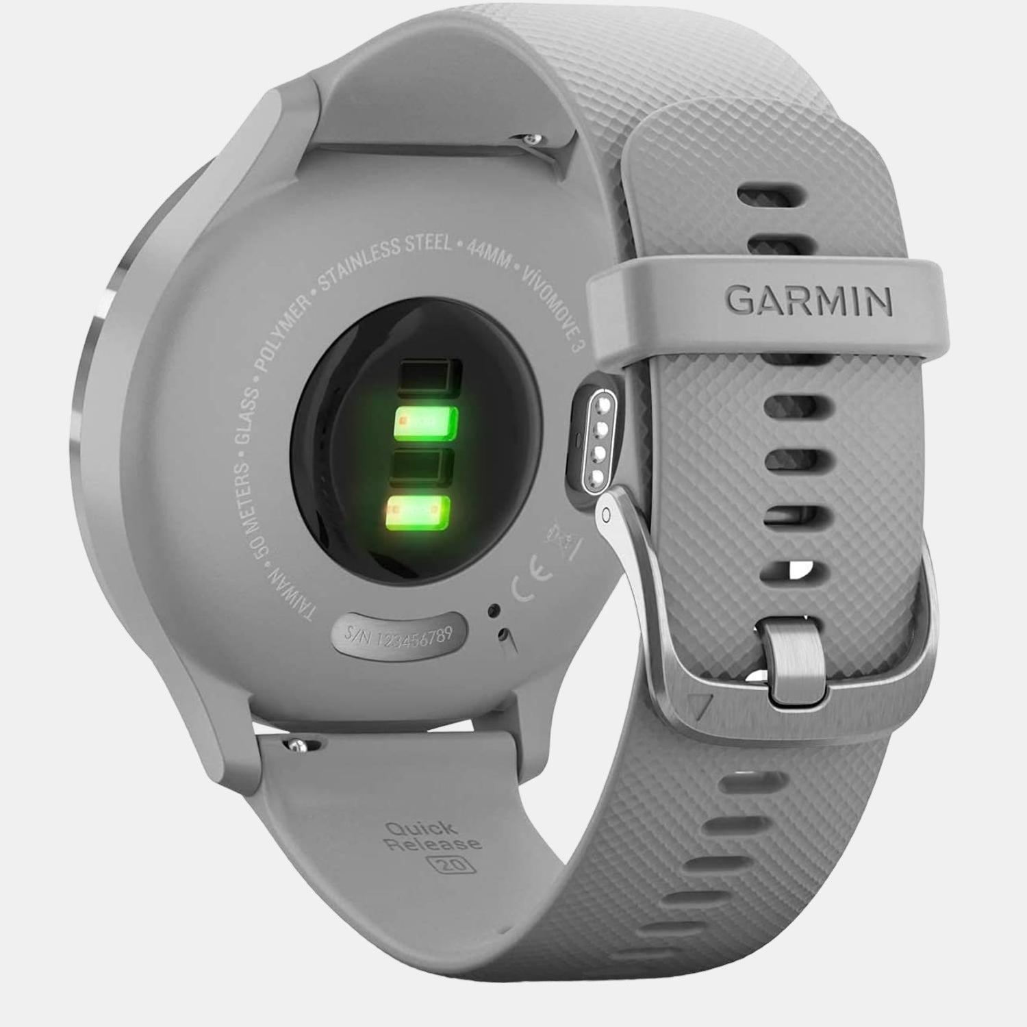 garmin-fiber-reinforced-polymer-silver-powder-gray-oled-unisex-adult-watch-vivomove-3-silver-powder-gray