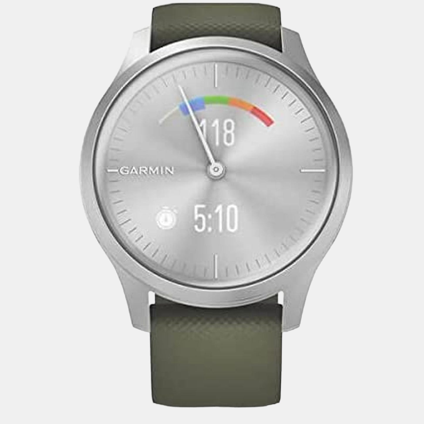 garmin-fiber-reinforced-polymer-silver-with-moss-green-band-amoled-male-watch-vivomove-style-silver-moss-silicone