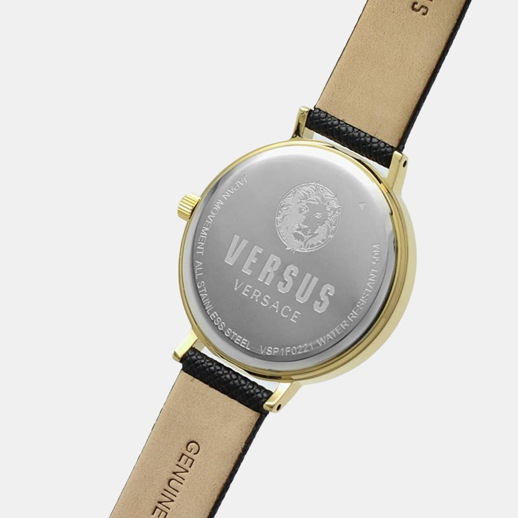 Versus Leather Black watch