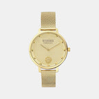 Versus Round Gold Analog watch