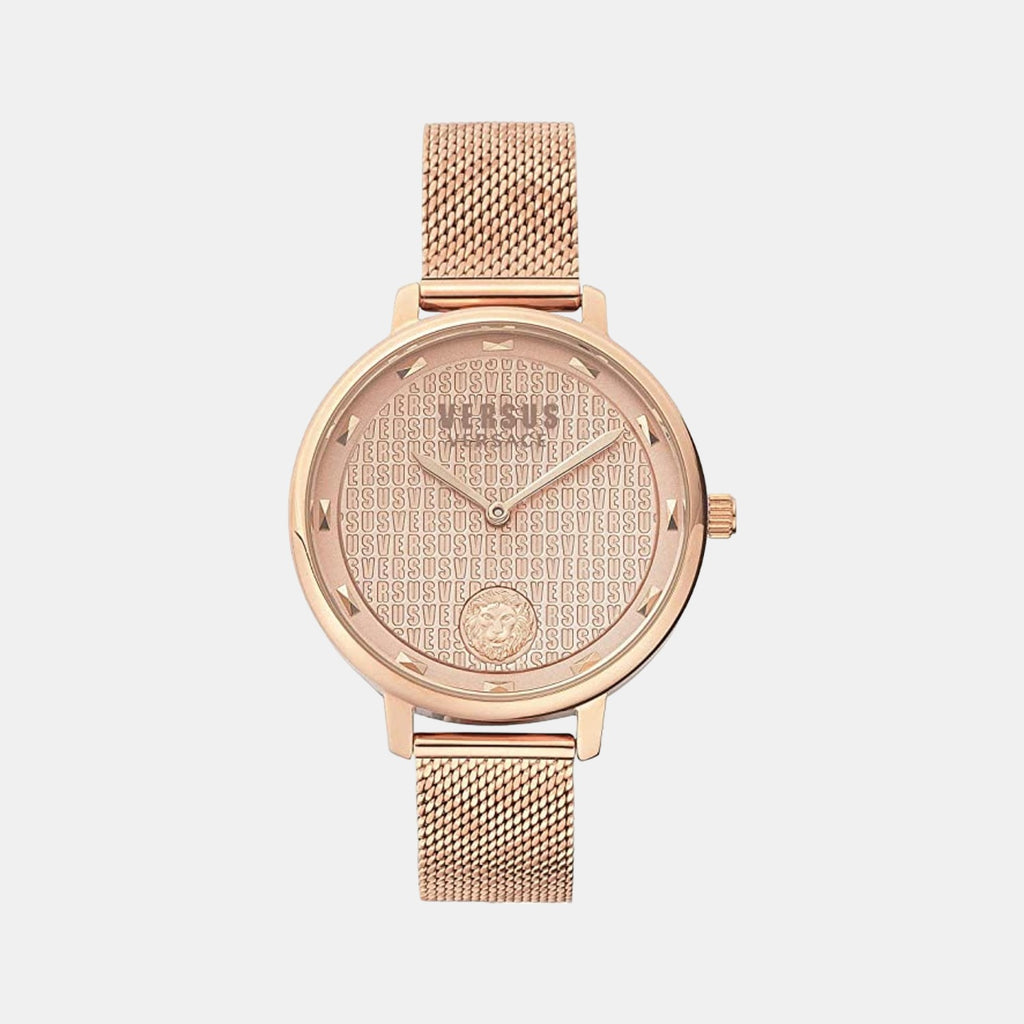 Versus Round Rose Gold Analog watch