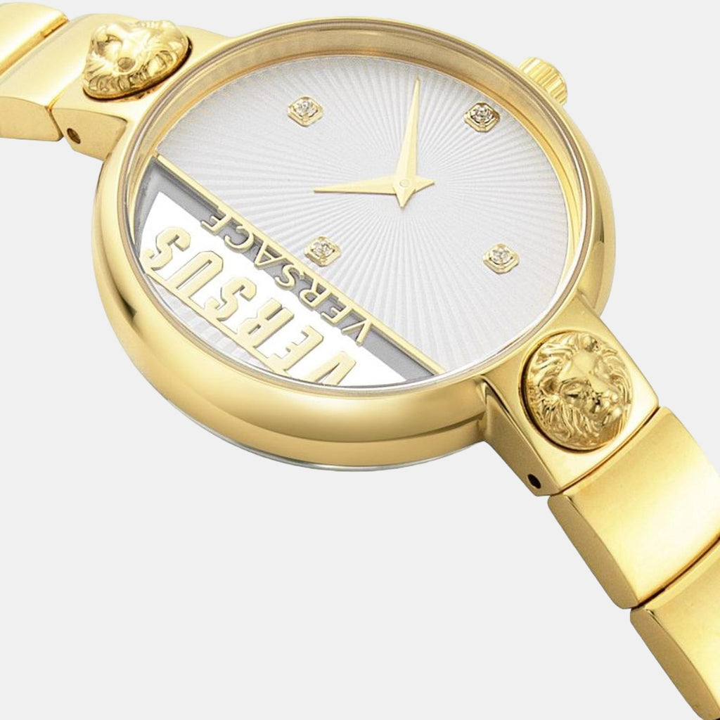 Versus Women Round Silver watch