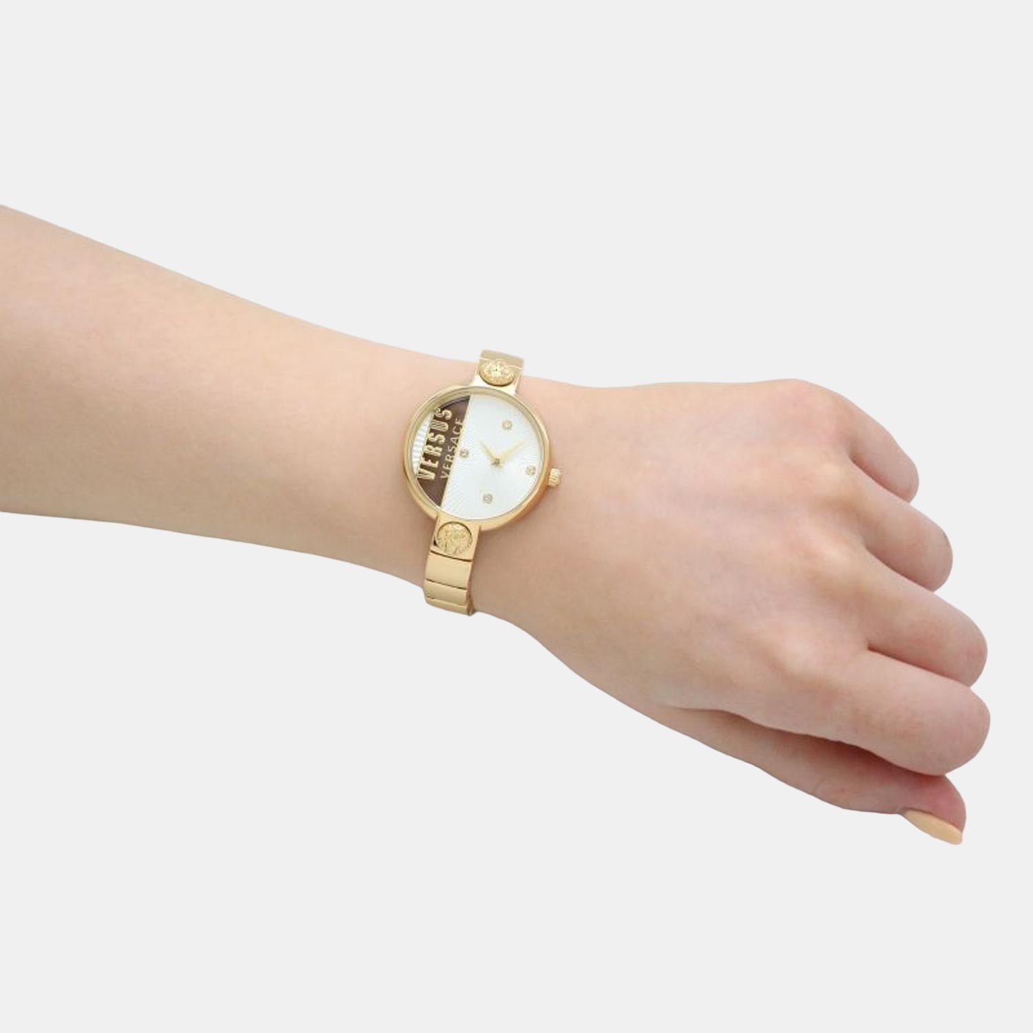 Versus Stainless Steel Round watch