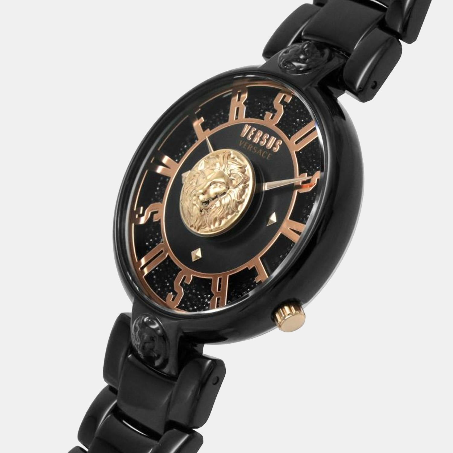 Versus Women Round Black watch