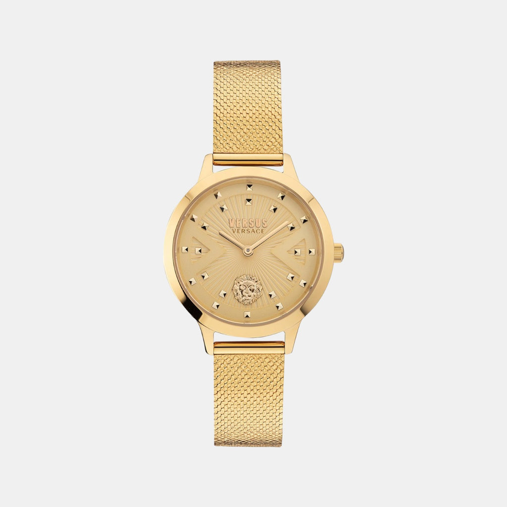 Versus Round Gold Analog watch