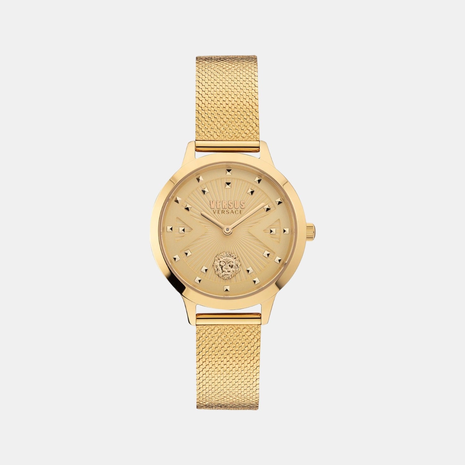 Versus Round Gold Analog watch