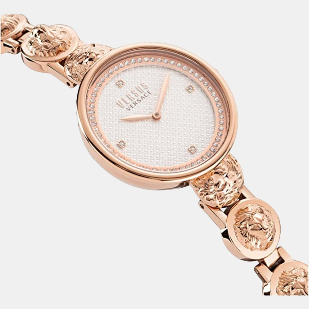 Versus Women Round Silver watch
