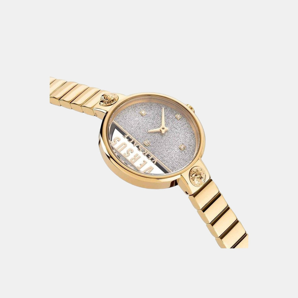 Versus Women Round Silver watch
