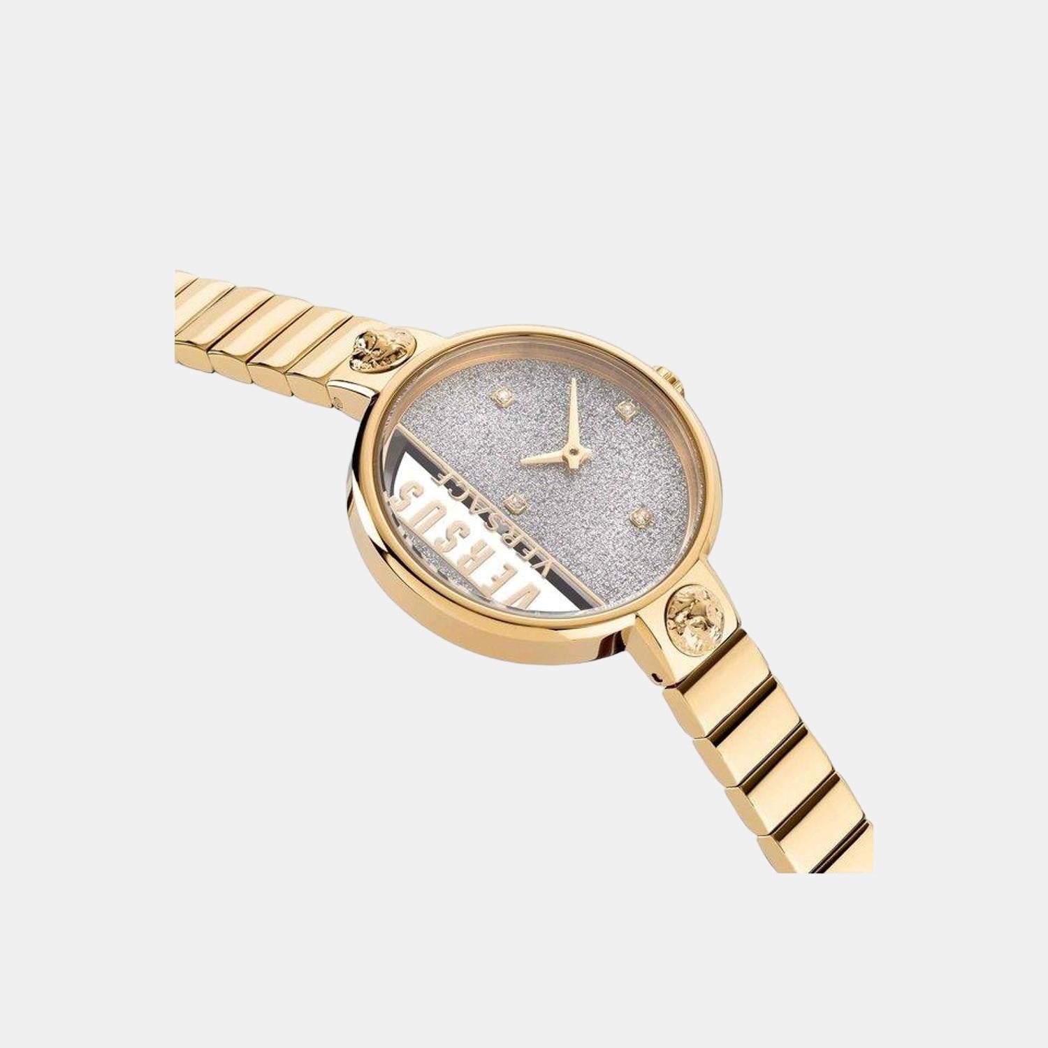 Versus Women Round Silver watch
