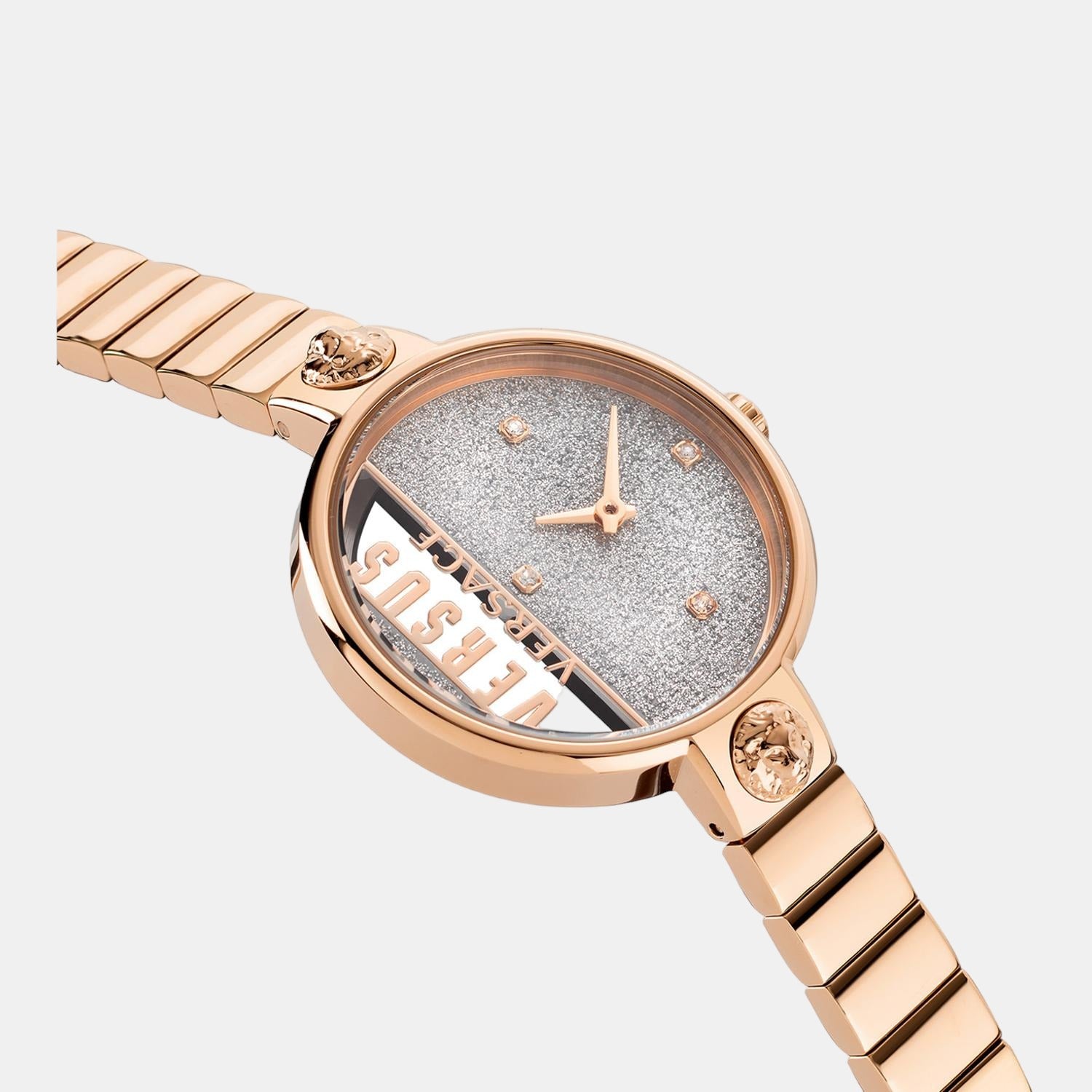 Versus Stainless Steel Round watch